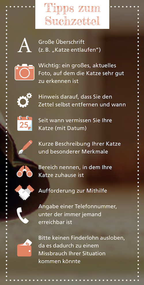 Vermisstes Tier